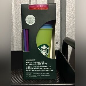 - NEW in box Starbucks color changing tumblers